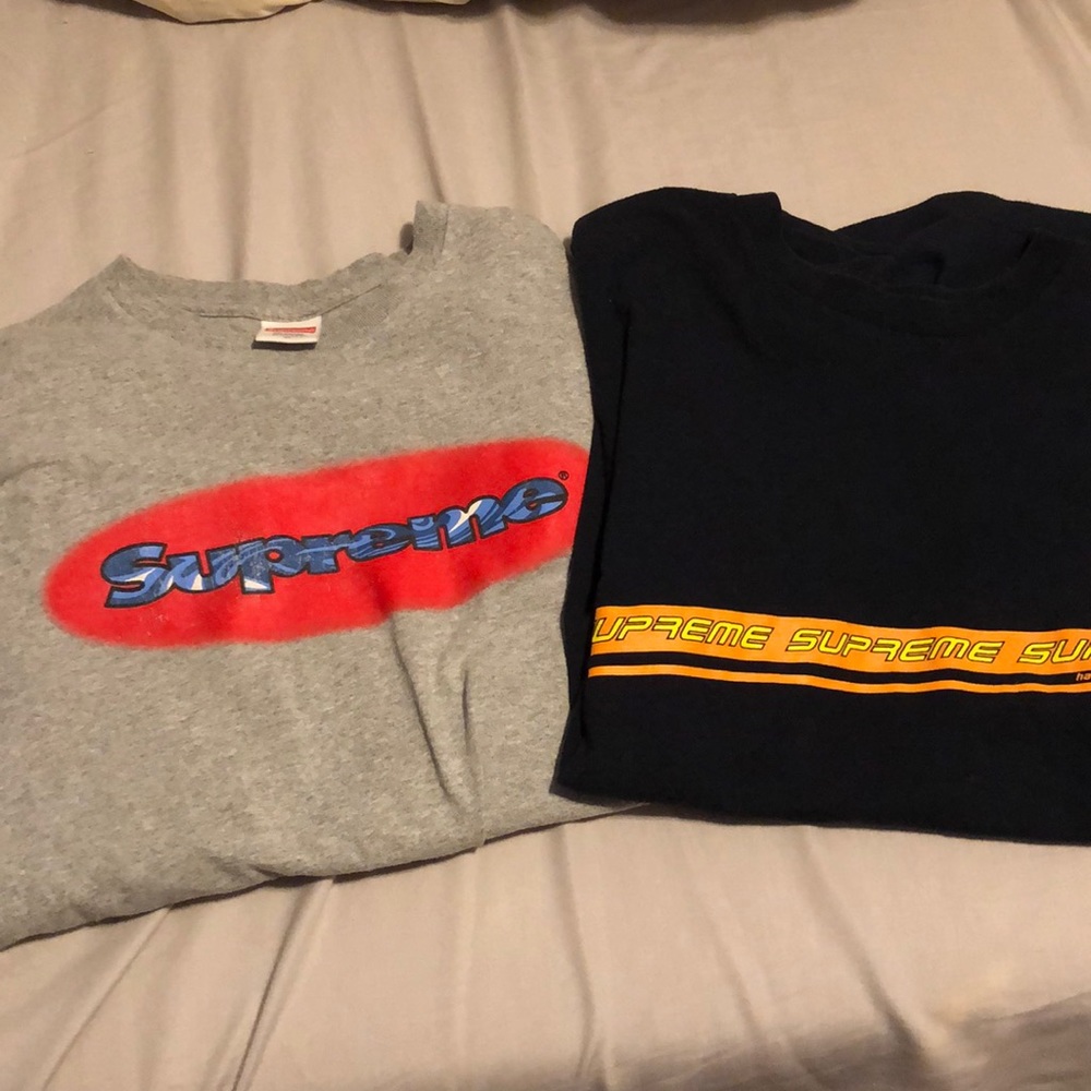 2 Supreme shirts